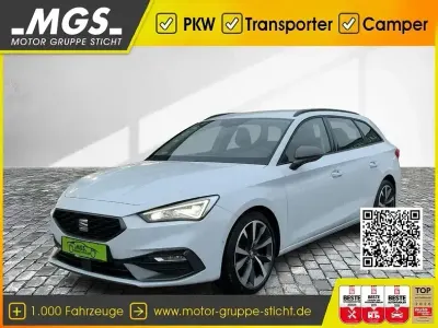 Gebraucht Seat Leon FR 131 PS (96 kW) 2022 Nevada weiß Kombi