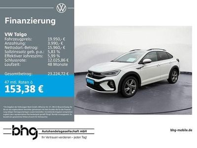 Gebraucht VW Taigo R-line 110 PS (80 kW) 2023 Weiß SUV