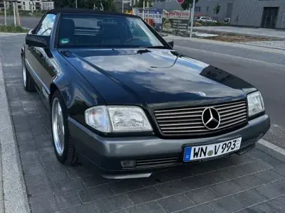 Gebraucht Mercedes SL320 231 PS (169 kW) 1994 Schwarz Cabrio
