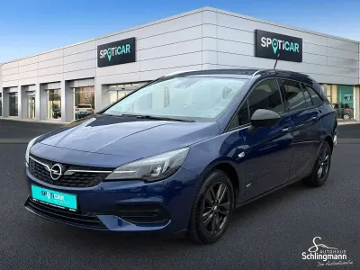 Gebraucht Opel Astra Design Edition 145 PS (106 kW) 2021 Nautic blau Kombi