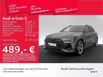 Gebraucht Audi e-tron Sport 369 kW (503 PS) 2022 Daytonagrau perleffekt SUV