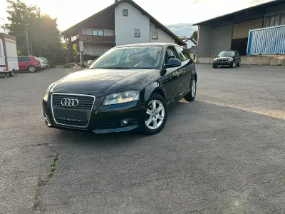 Gebraucht Audi A3 102 PS (75 kW) 2009 Schwarz Kleinwagen