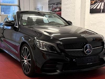 Gebraucht Mercedes C200 AMG line 184 PS (135 kW) 2019 Schwarz Cabrio