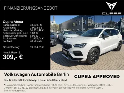Neu Cupra Ateca 150 PS (110 kW) 2026 "bila" weiss SUV