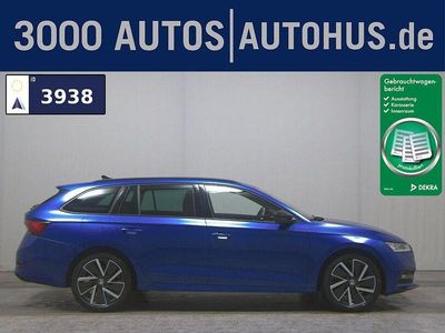 Usata Skoda Octavia SportLine 150 CV (110 kW) 2023 Blu Station wagon