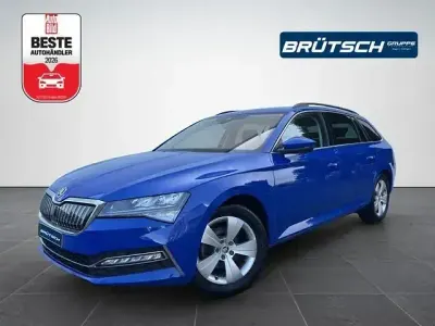 Brugt Skoda Superb Ambition 218 HK (160 kW) 2020 Blå Stationcar