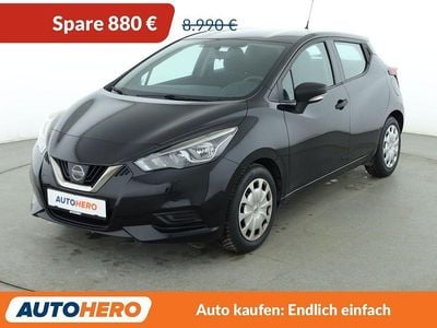 Gebraucht Nissan Micra Visia+ 73 PS (53 kW) 2018 Schwarz Kleinwagen