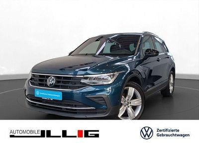 Usado VW Tiguan Life 150 HP (110 kW) 2022 Azul SUV