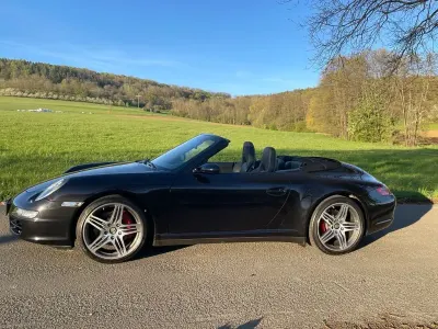 Gebraucht Porsche 911 Carrera 4S Cabriolet 355 PS (261 kW) 2007 Schwarz Cabrio