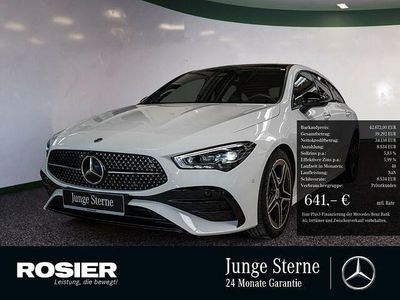 Weiss / polarweiß Gebraucht 2024 Mercedes CLA250 Shooting Brake AMG Kombi | 42.672 € (Teuer)