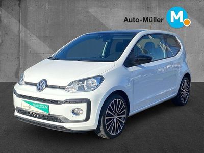 Gebraucht VW up! Highline 90 PS (66 kW) 2018 Weiß Kleinwagen