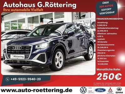 Blau Gebraucht 2024 Audi Q2 S-Line SUV | 27.690 € (Guter Preis)