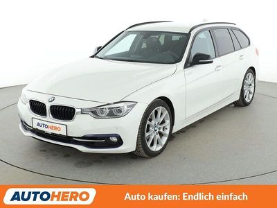 Usata BMW 330 Sport Line 252 CV (185 kW) 2016 Bianco Station wagon