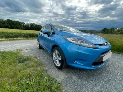 Gebraucht Ford Fiesta Trend 60 PS (44 kW) 2009 Blau Limousine