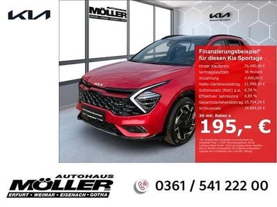 Gebraucht Kia Sportage GT-Line 179 PS (131 kW) 2022 Rot SUV
