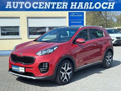 Brugt Kia Sportage GT-Line 185 HK (136 kW) 2018 Rød SUV