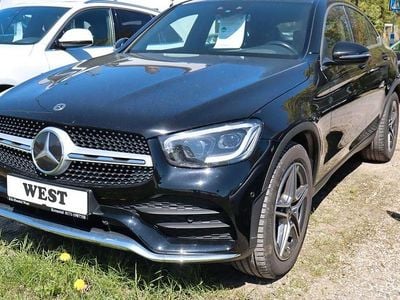 Usata Mercedes GLC400d AMG 330 CV (242 kW) 2021 Nero Coupé