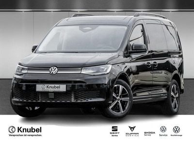 Neu VW Caddy Maxi Dark Label 122 PS (89 kW) 2025 Schwarz Van / Kleinbus