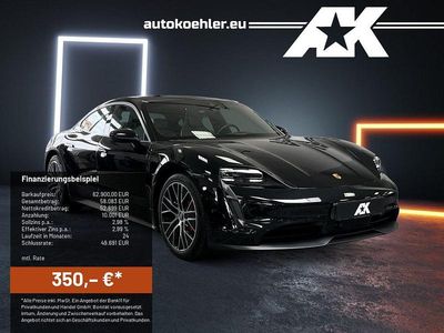 Gebraucht Porsche Taycan 4S 419 kW (571 PS) 2022 Schwarz Limousine