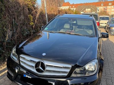 Usata Mercedes C180 Avantgarde 156 CV (114 kW) 2011 Nero Station wagon