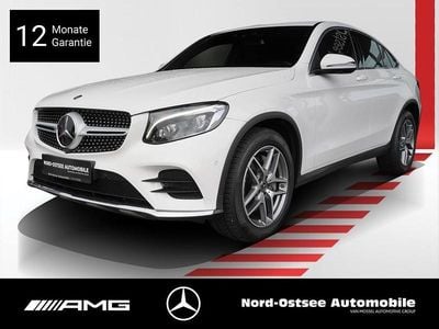 Gebraucht Mercedes GLC220 AMG 170 PS (125 kW) 2019 Unilack polarweiß Coupé