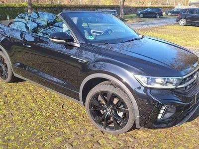 Gebraucht VW T-Roc Cabriolet R-line Edition 150 PS (110 kW) 2024 Schwarz Cabrio