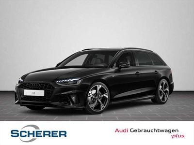 Mythosschwarz metallic Gebraucht 2024 Audi A4 S-Line Kombi | 33.990 € (Etwas zu teuer)