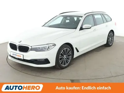 Second-hand BMW 520 Sport Line 201 CP (147 kW) 2019 Alb Break