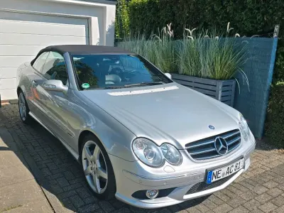 Gebraucht Mercedes CLK200 AMG 163 PS (119 kW) 2007 Silber Cabrio