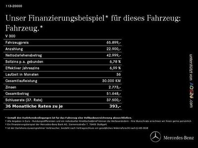 gebraucht Mercedes V300 d AVANTGARDE EDITION Lang