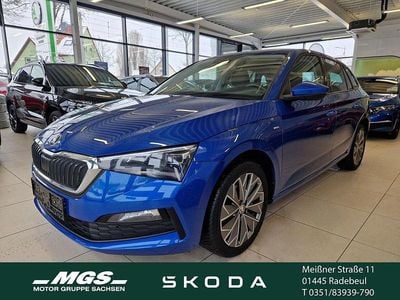 Raceblau metallic Gebraucht 2021 Skoda Scala Clever Kleinwagen | 17.680 € (Fairer Preis)