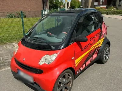 Używany Smart ForTwo Cabrio 55 KM (40 kW) 2003 Czerwony Kabriolet