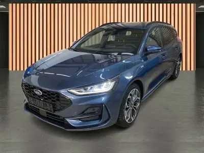 Gebraucht Ford Focus ST-Line 125 PS (91 kW) 2022 Blau Kombi