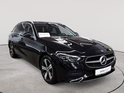 Gebraucht Mercedes C220 Advanced 197 PS (144 kW) 2023 Obsidianschwarz metallic Kombi