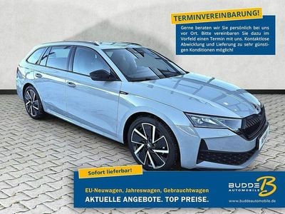 Stahlgrau Neu 2025 Skoda Octavia SportLine Kombi | 38.490 € (Guter Preis)