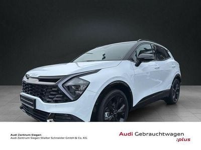 Gebraucht Kia Sportage 179 PS (131 kW) 2024 (ha3) carraraweiss met./schwar SUV