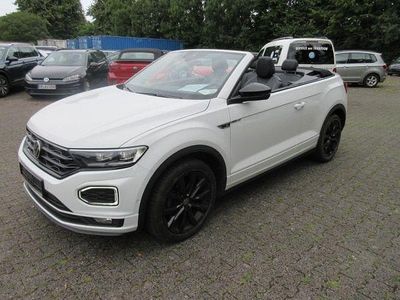 Gebraucht VW T-Roc Cabriolet Style 150 PS (110 kW) 2021 Pure white schwarz Cabrio