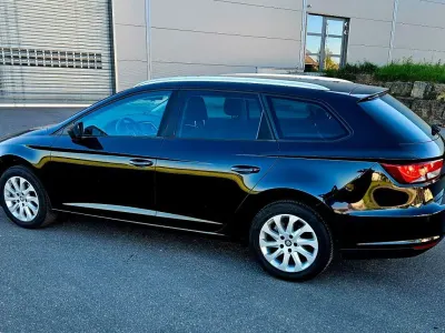Gebraucht Seat Leon ST Style 105 PS (77 kW) 2014 Schwarz Kombi