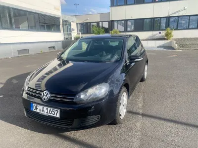 Gebraucht VW Golf VI Comfortline 122 PS (89 kW) 2009 Schwarz Kleinwagen