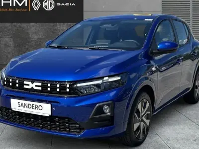 Neu Dacia Sandero Expression 101 PS (74 kW) 2026 Blau Limousine