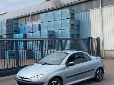 Gebraucht Peugeot 206 CC 109 PS (80 kW) 2003 Silber Cabrio