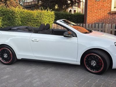 Weiß Gebraucht 2016 VW Golf Cabriolet GTI Cabrio | 18.000 € (Etwas zu teuer)