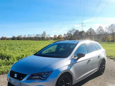 Usata Seat Leon FR 150 CV (110 kW) 2020 Argento Station wagon