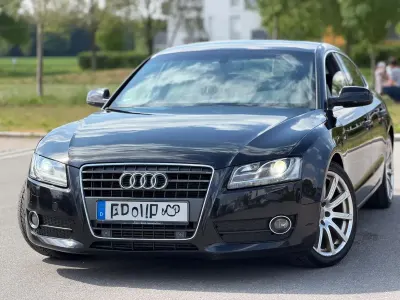 Używany Audi A5 Sportback S-Line 190 KM (139 kW) 2010 Czarny Hatchback
