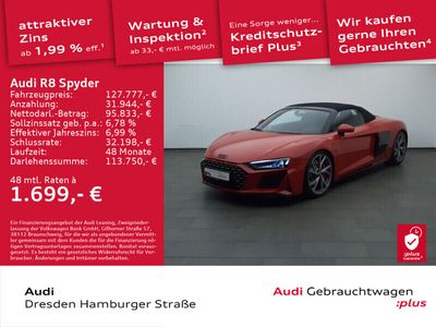 gebraucht Audi R8 Spyder V10 RWD 397(540) kW(PS) S tronic