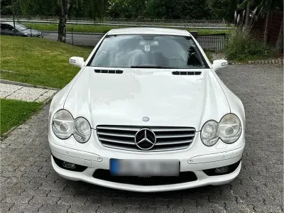 Gebraucht Mercedes SL350 AMG 245 PS (180 kW) 2006 Weiß Cabrio