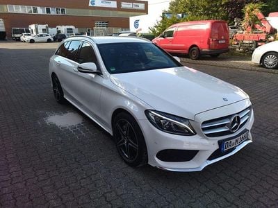 Weiß Gebraucht 2016 Mercedes C400 AMG line Limousine | 19.750 € (Superpreis)