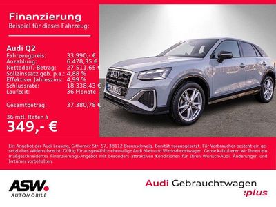 Pfeilgrau perleffekt Gebraucht 2025 Audi Q2 S-Line SUV | 33.990 € (Etwas zu teuer)