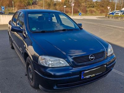 Gebraucht Opel Astra Njoy 84 PS (61 kW) 2003 Blau Limousine