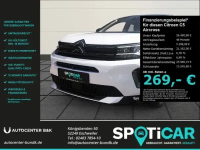 Gebraucht Citroën C5 Aircross 145 PS (106 kW) 2024 Okenitweiß (metallic) SUV